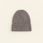 Gebreid mutsje - Fonzie newborn - Merino wol - HVID - productfoto - afbeelding 10