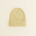 Gebreid mutsje - Fonzie newborn - Merino wol - HVID - productfoto - afbeelding 5