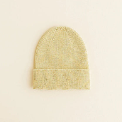 Knitted beanie - Fonzie newborn - Merino wool - HVID