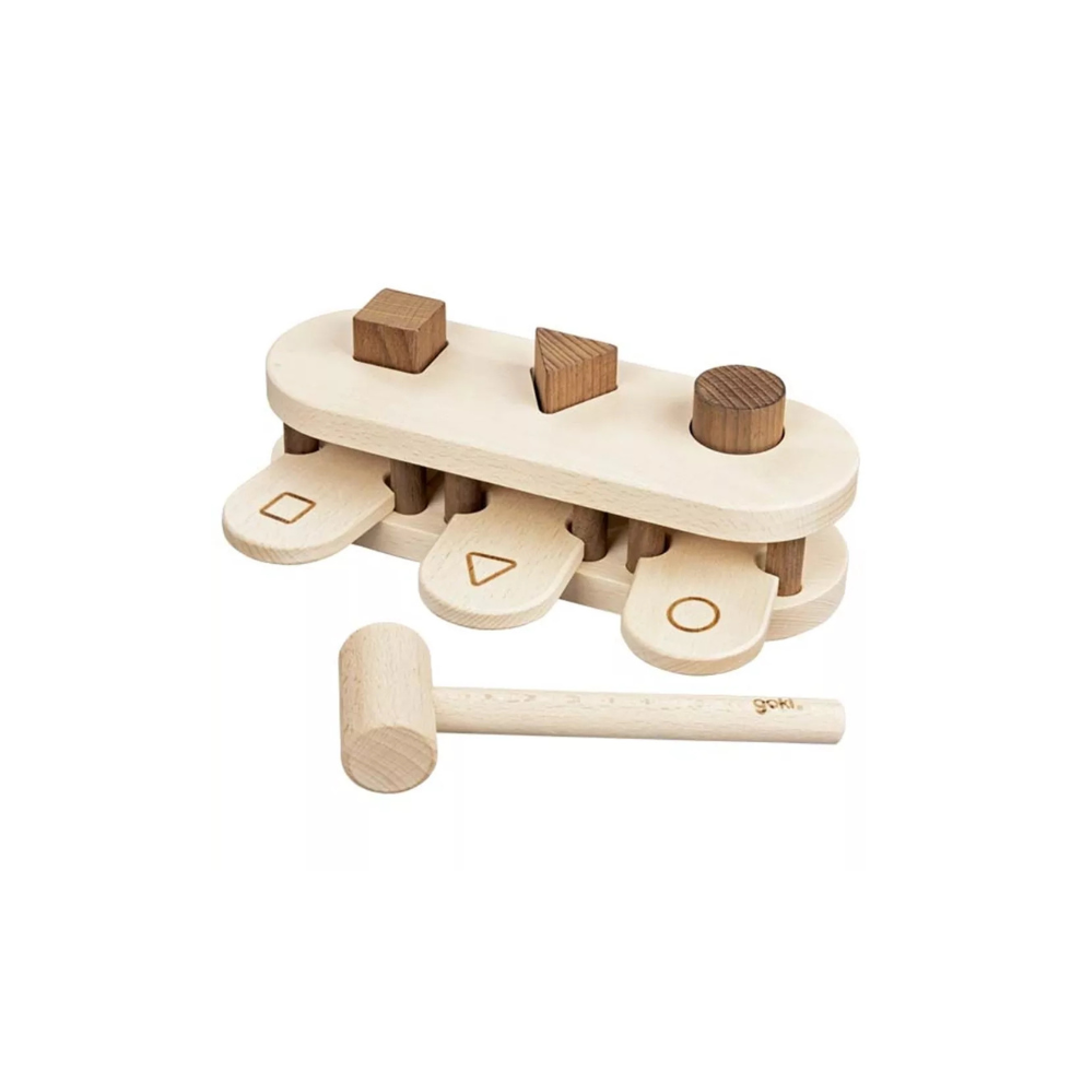 Hamerbank - Hout - 1+ jaar - Goki Nature - verpakking