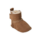 Babyfäustlinge ReneeKB - Wildleder & Wolle gefüttert - Tan & Dark Brown - Sofie Schnoor
