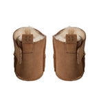 Babyfäustlinge ReneeKB - Wildleder & Wolle gefüttert - Tan & Dark Brown - Sofie Schnoor