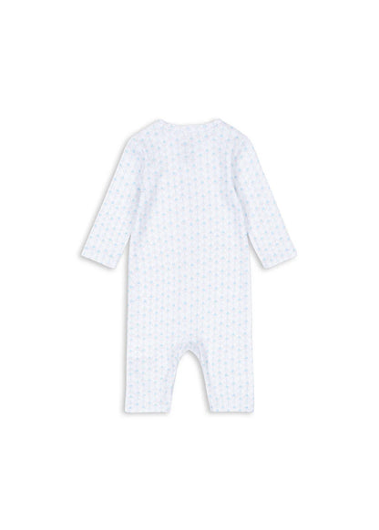 Fio Onesie - Barca - Boxpakje/Pyjama - Biologisch Katoen - Zeilbootjes - Konges Sløjd - achterkant