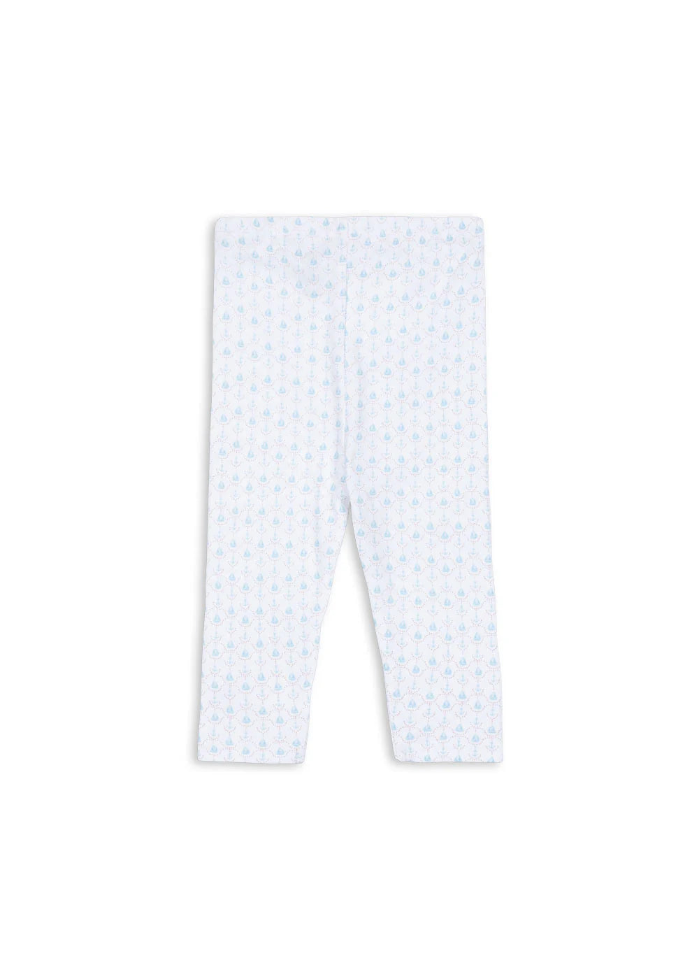 Fio Leggings - Barca - Baby legging - Biologisch Katoen - Zeilbootjes - Konges Sløjd - achterkant