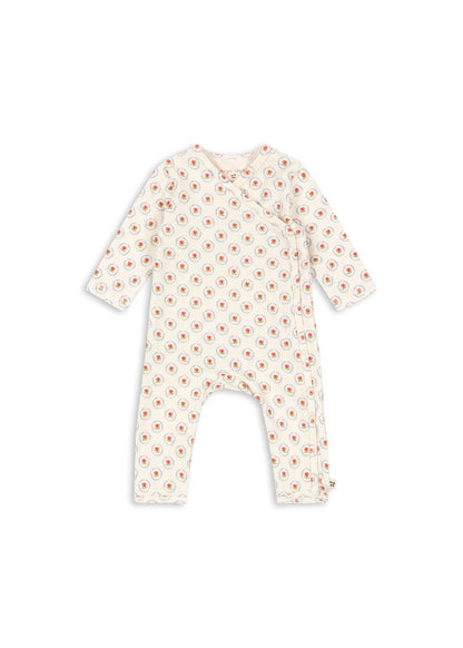 Basic Newborn Onesie - Mirage - Overslag Boxpakje - Biologisch Katoen - GOTS - Konges Sløjd - voorkant
