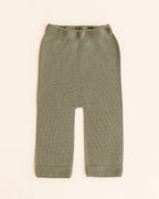 Gebreid broekje Guido - Merino wol - HVID - lifestyle - afbeelding 3