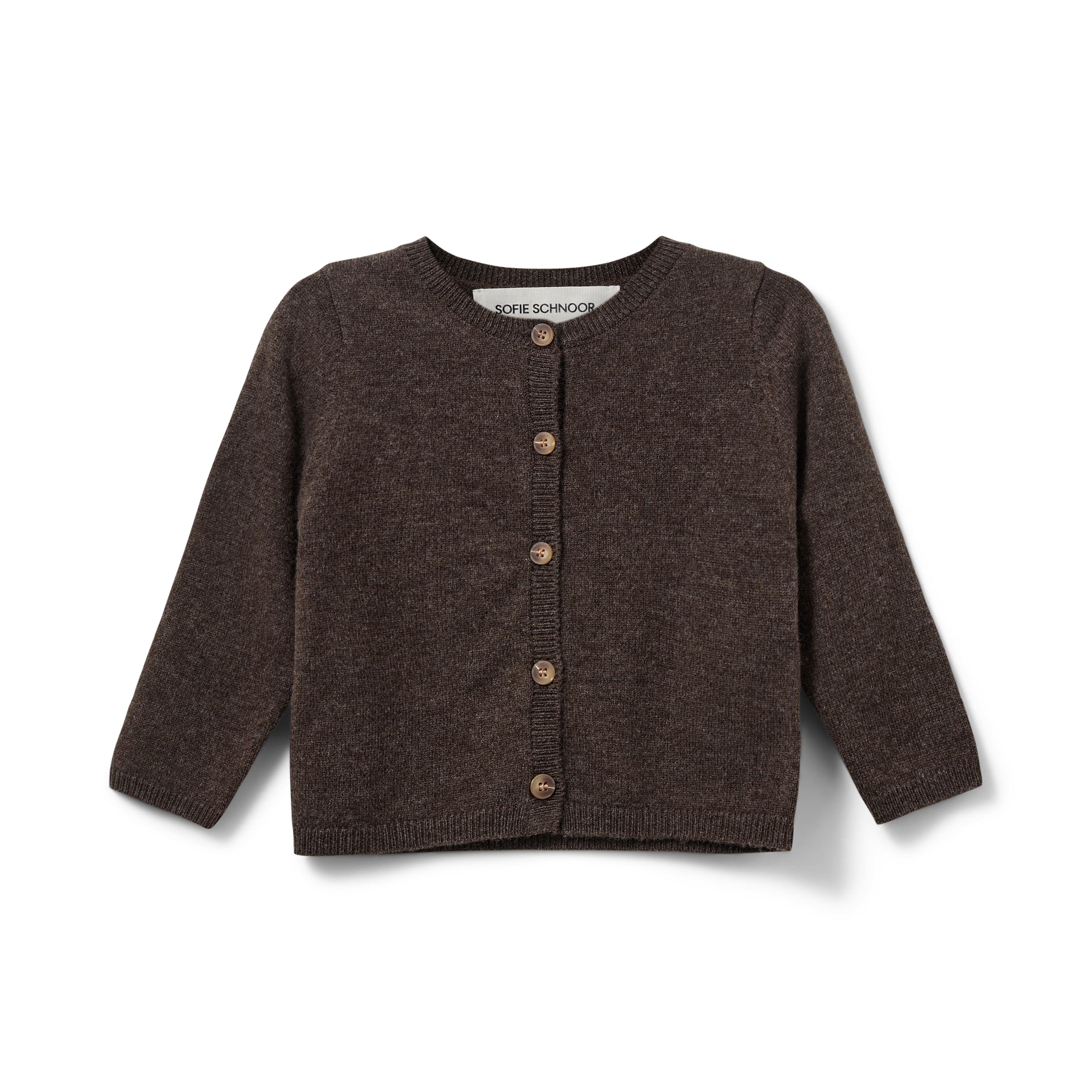 Cardigan en laine CisseSB - 100% laine - Beige & Marron - Sofie Schnoor