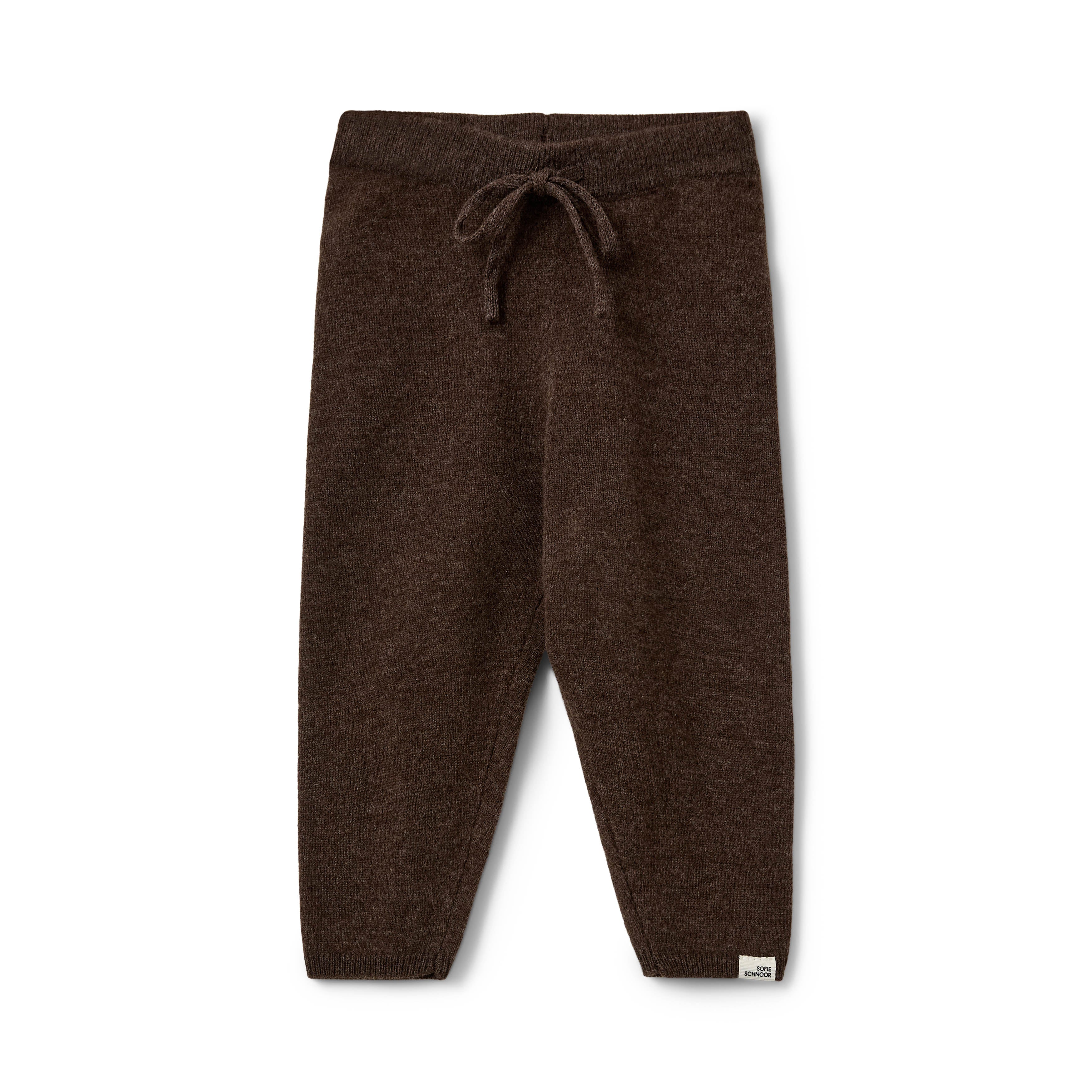 Pantalon bébé en laine LuluSB - 100 % laine - Beige et marron - Sofie Schnoor