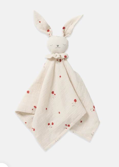 Schmusetuch Hase - Musselin-Hasen-Schmusetuch - Bio-Baumwolle - Poppy - Garbo&Friends