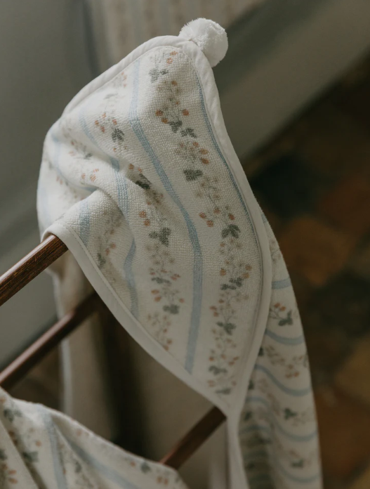 Badcape met capuchon Strawberry Garland - Katoen terry - Garbo&Friends - productfoto - afbeelding 4