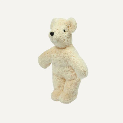 Baby Kuscheltier - Bär klein - Bio-Baumwolle/Wolle - White/Weiß - Senger Naturwelt