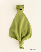 Schnuffeltuch Teddy Tokki - Merinowolle - HVID
