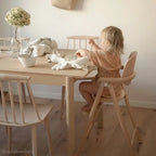 TOBO Evolving High Chair - Houten Meegroei Stoel - Kinderstoel - Charlie Crane - productfoto - afbeelding 3
