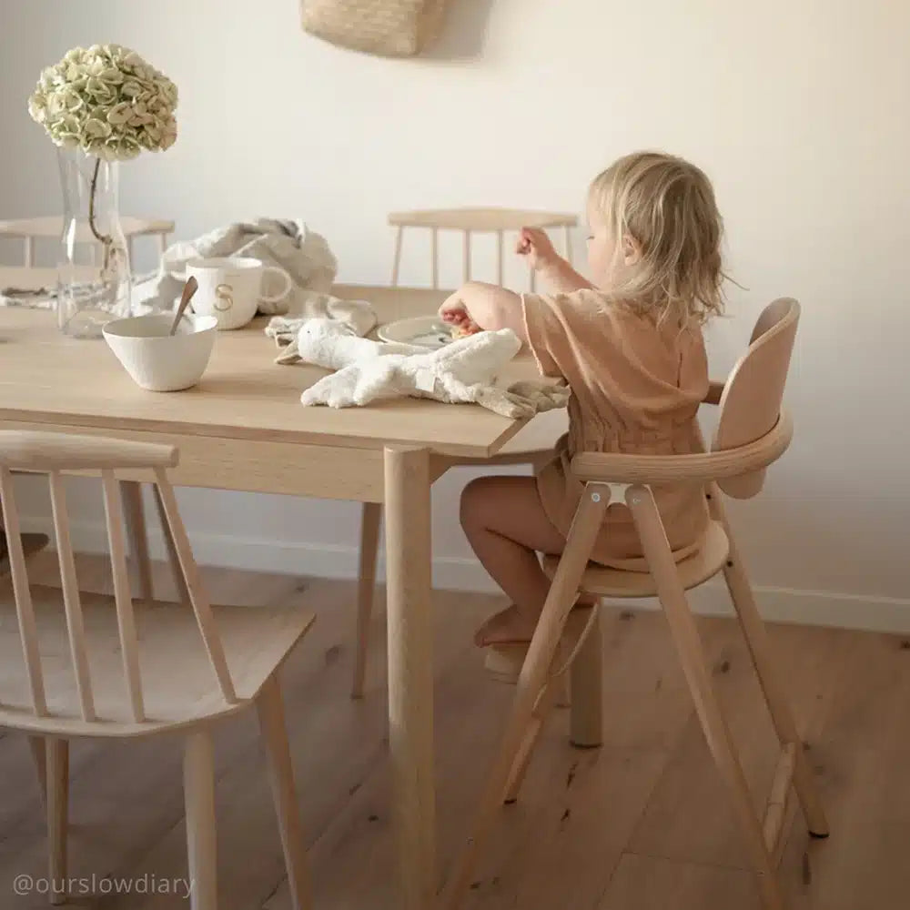TOBO Evolving High Chair - Houten Meegroei Stoel - Kinderstoel - Charlie Crane - productfoto - afbeelding 3