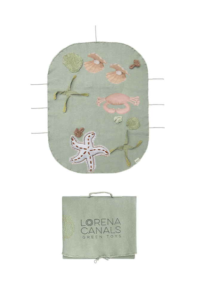 Small World Green Toy Under the Sea - Textiele speelset - 50 × 65 cm - Lorena Canals - productfoto