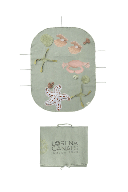 Small World Green Toy Under the Sea – Textiele speelset – 50 × 65 cm – Lorena Canals