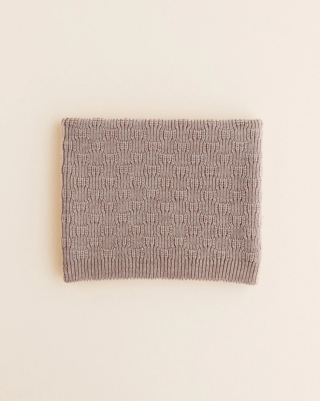 Tube scarf Gigi - 100% extra fine Italiaanse merino wol - Hvid - sand
