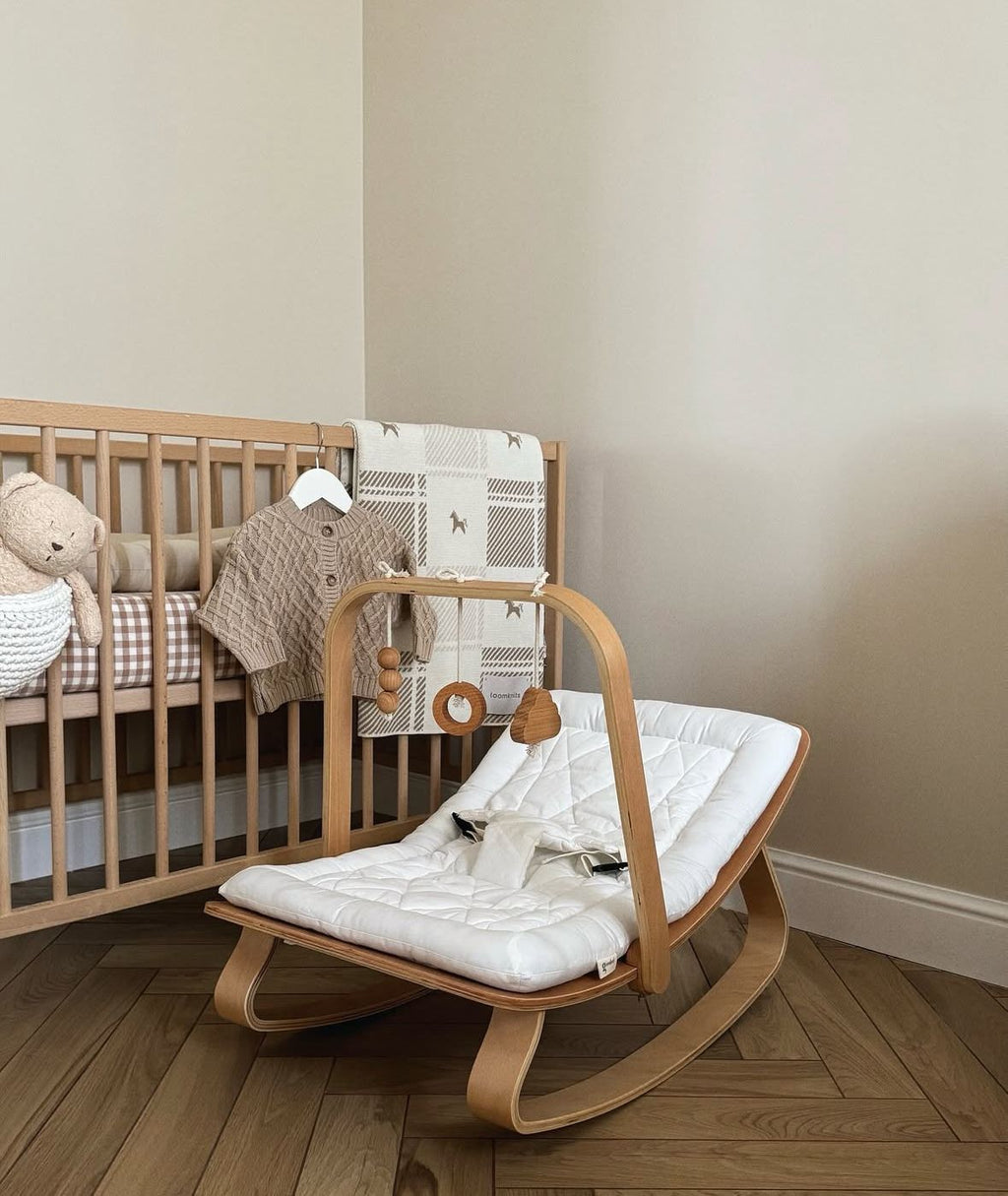 LEVO Baby Rocker - Baby schommelstoeltje - 0-5 jaar - Charlie Crane - productfoto - afbeelding 24