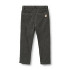 Corduroy broek Hugo - Biologisch katoen - Black sea/zwart - Wheat achterkant