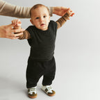 Spencer - Knit vest Bobby - Biologisch katoen - Navy - Wheat lifestyle