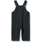Wheat - Overall Ivan - Tuinbroekje - 100% biologisch katoen - voorkant navy