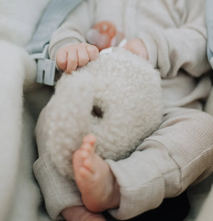 Pacifier cloth - Moon - Merino wool - Kico Label