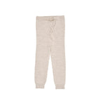 Gebreid Baby Broekje - Merino Classic Rib Leggings - Merinowol - Pale Cream - Copenhagen Colors - productfoto