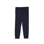 Gebreid Baby Broekje - Merino Classic Rib Leggings - Merinowol - Navy Blue - Copenhagen Colors - productfoto