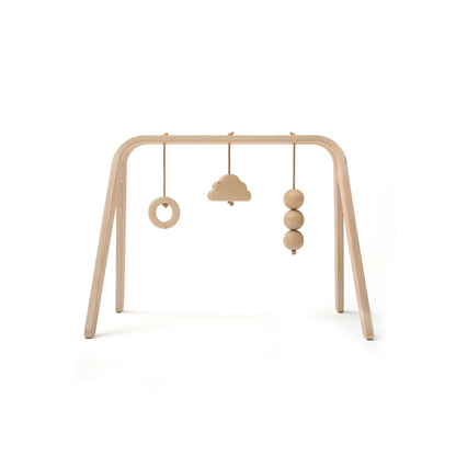 NAHO speelboog met houten speelgoed - Baby gym - Charlie Crane