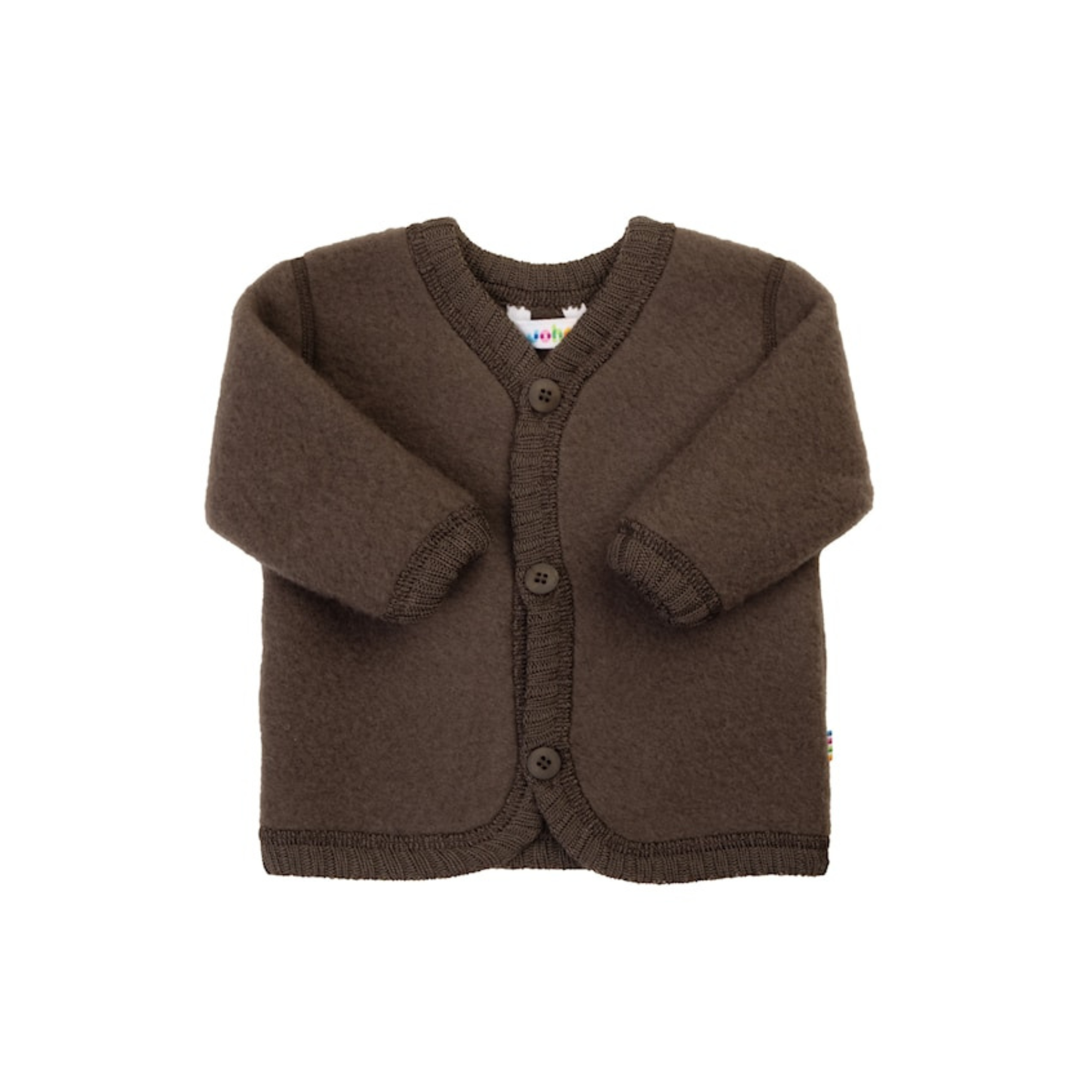 Cardigan - Merino wol fleece - 100% wol - Jasje/Vestje - Joha - productfoto - afbeelding 4