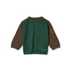 Gebreide sweater Gustav - Mosswood - 100% katoen - Flöss - voorkant - afbeelding 2