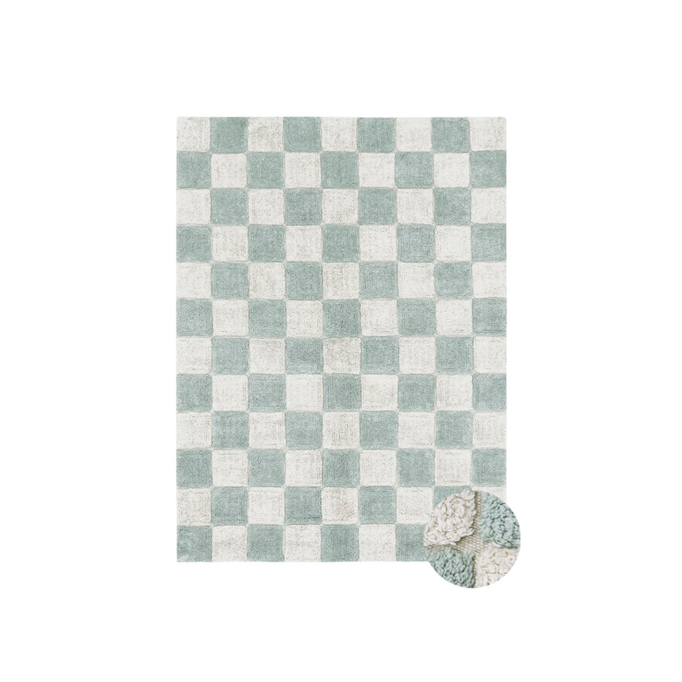 Washable Rug Tiles - Wasbaar vloerkleed met tegelpatroon - Lorena Canals - productfoto - afbeelding 2