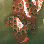 Gebreide wanten Line Mittens - Blossom Pink Berry - 100% katoen - Flöss - productfoto