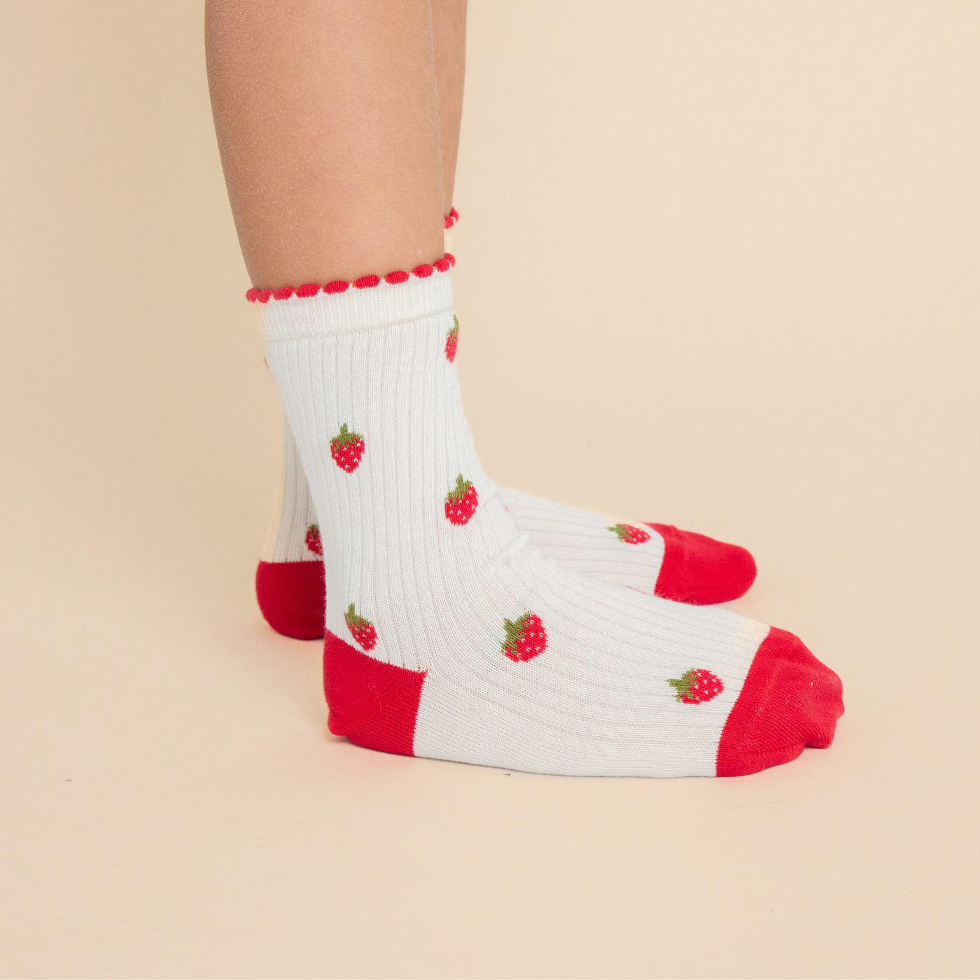 Sokkenset Vibe Socks 2-pack - Glitter Berry - Katoen - Flöss - productfoto - afbeelding 2