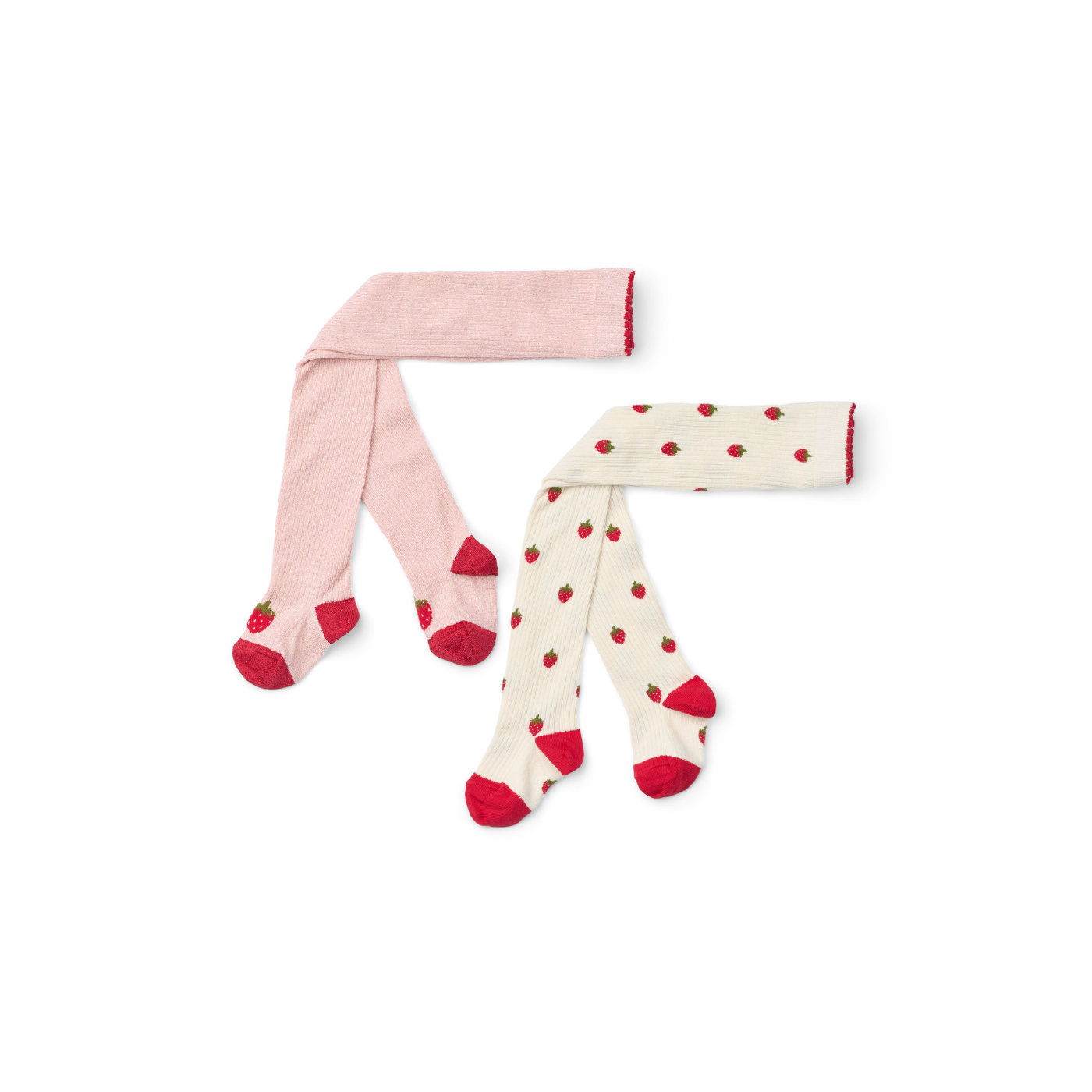 Maillotset Vera Tights 2-pack - Glitter Berry Mix - Flöss - productfoto