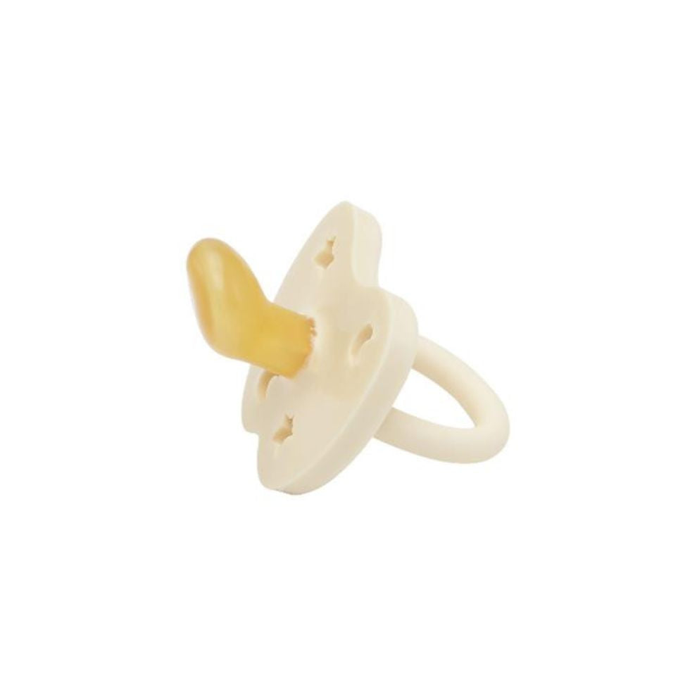 HEVEA - Pacifier Milky White Orthodontic - Speen - 100% natuurlijk - 100% plasticvrij - productfoto