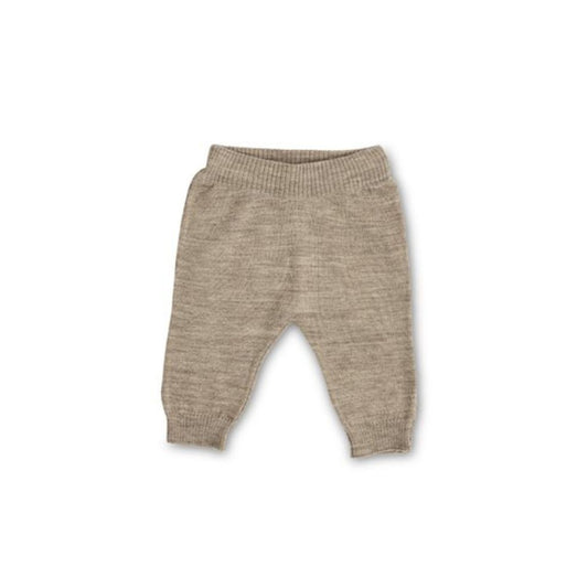 Gestrickte Hose - Merinowolle - Feinstrick - Beige - Smallstuff