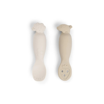 Learning spoon set - Tiny farm - Sand - Done by Deer