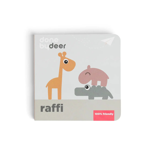 Boekje 'Vriendjes' - Board book Friends - Raffi - Colour mix - Done by Deer - productfoto