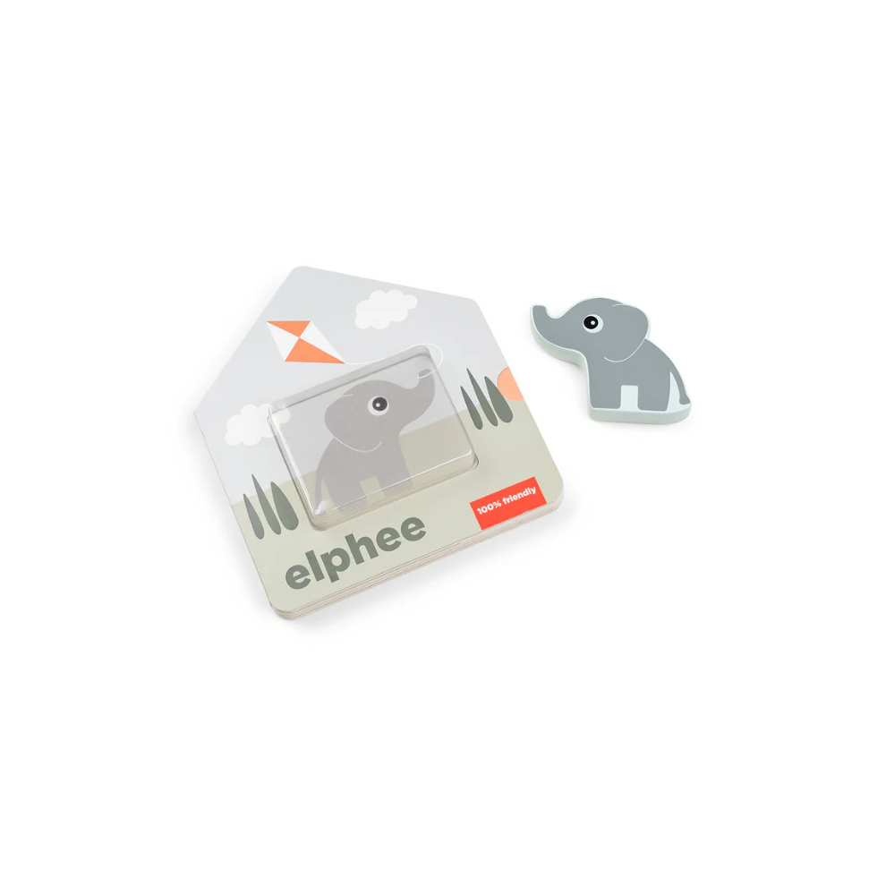 Interactief boekje 'Thuis'- Elphee's home board book - Deer friends - Colour mix - Done by Deer - productfoto