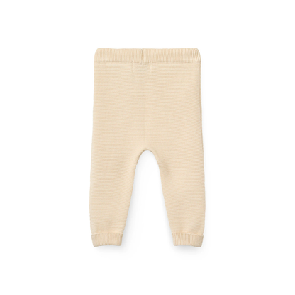 Gestrickte Hose - Cotton Baby Leggings - Bio-Baumwolle - Ecru/Cream - Copenhagen Colors