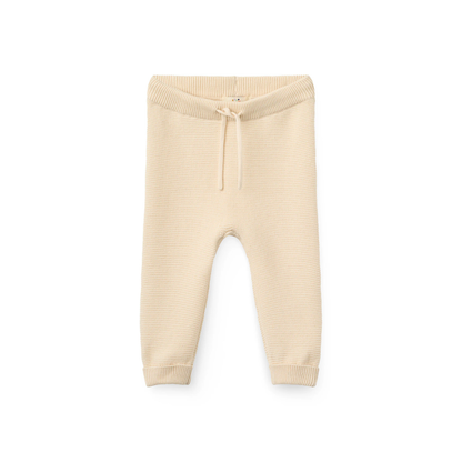 Gestrickte Hose - Cotton Baby Leggings - Bio-Baumwolle - Ecru/Cream - Copenhagen Colors
