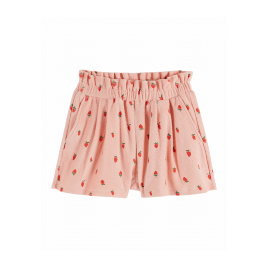 Kurze Frotteehose - Short Eponge - Erdbeeren - Emile et Ida