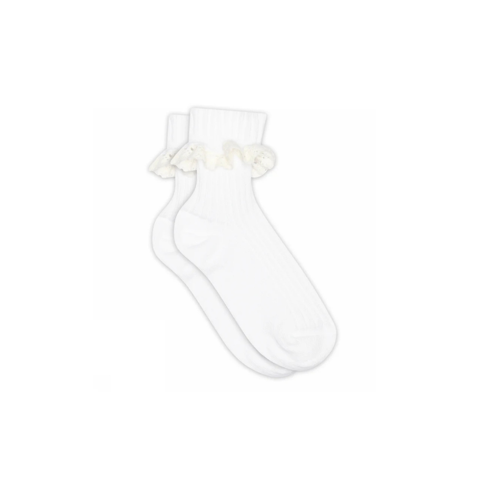 Sokken met kanten ruffles - Julia socks lace - Katoen - MP Denmark - voorkant - afbeelding 3