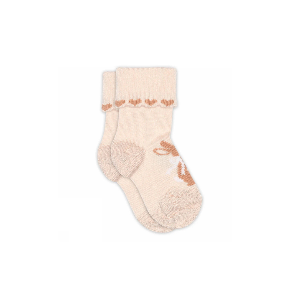 Baby sokjes - Konijntje/Martha - Bamboe mix - Dew/Roze - MP Denmark