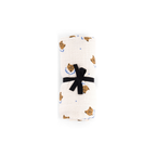 Hydrofiele doek Bianca - Teddy/beertjes print - Mousseline katoen - Rose in April - verpakking - afbeelding 2