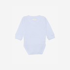 Overslagromper - Biologisch katoen - Wrap Body Long Sleeve - Arctic Ice - GOTS - Fixoni