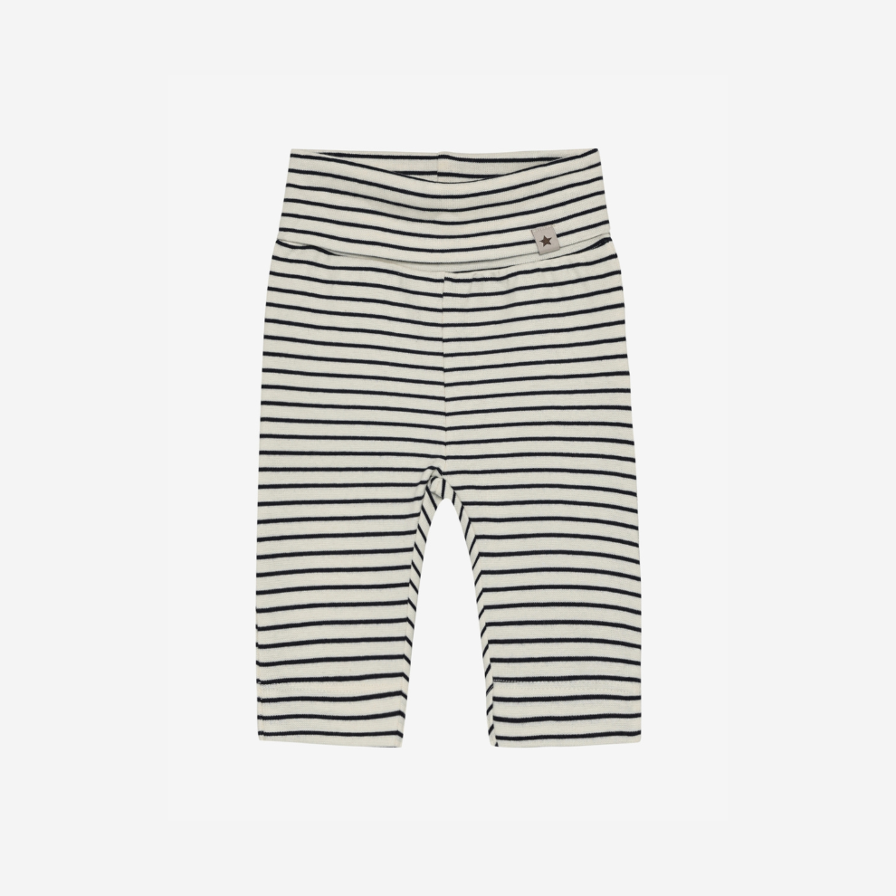 Baby legging - Biologisch katoen - Pants YD Stripe - Navy Blazer - Huttelihut