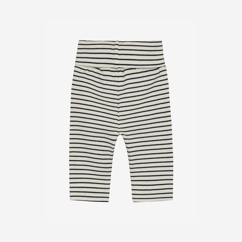 Baby legging - Biologisch katoen - Pants YD Stripe - Navy Blazer - Huttelihut