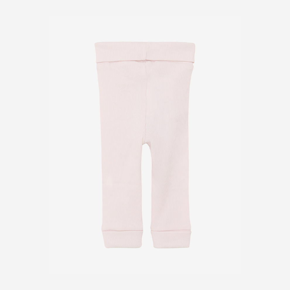 Baby Rib Legging - Biologisch katoen - Hushed Violet - GOTS - Fixoni - productfoto - afbeelding 3